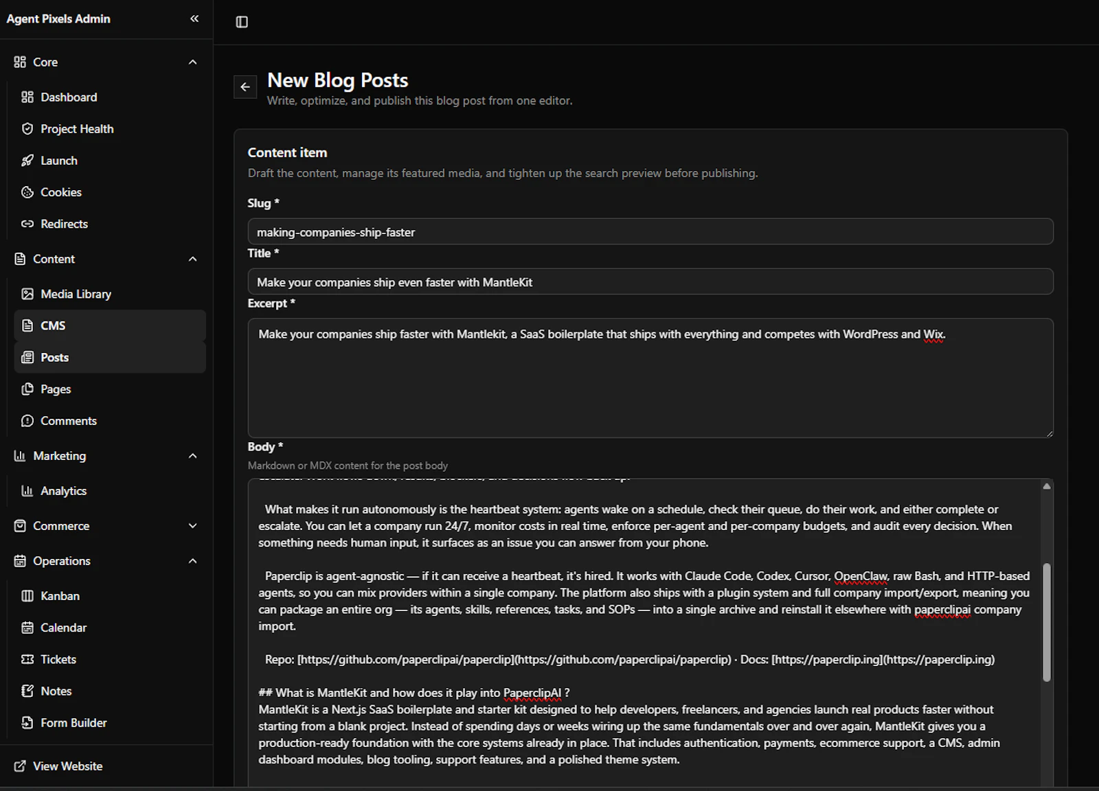 MantleKit - Boilerplate with EVERTHING! screenshot 4