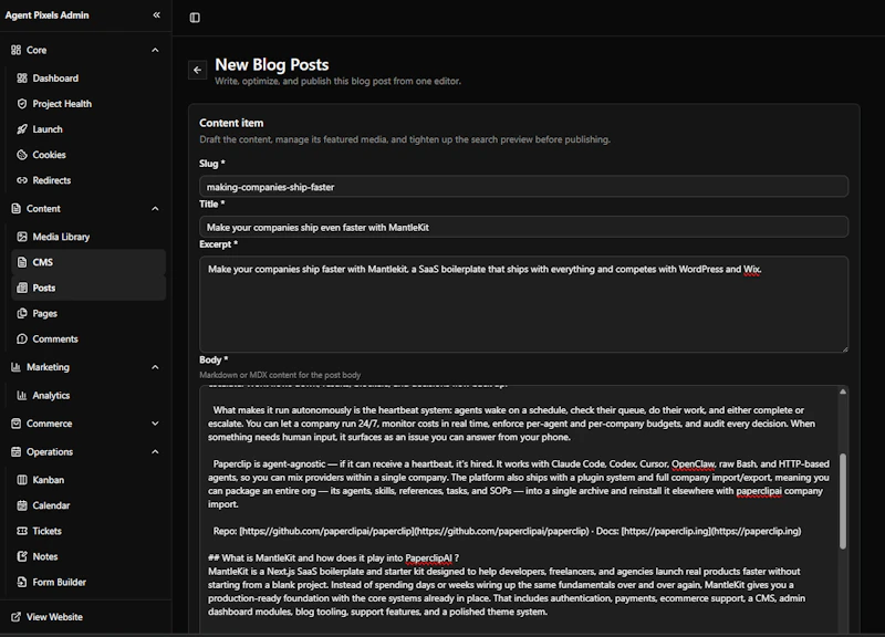MantleKit - Boilerplate with EVERTHING! screenshot 4