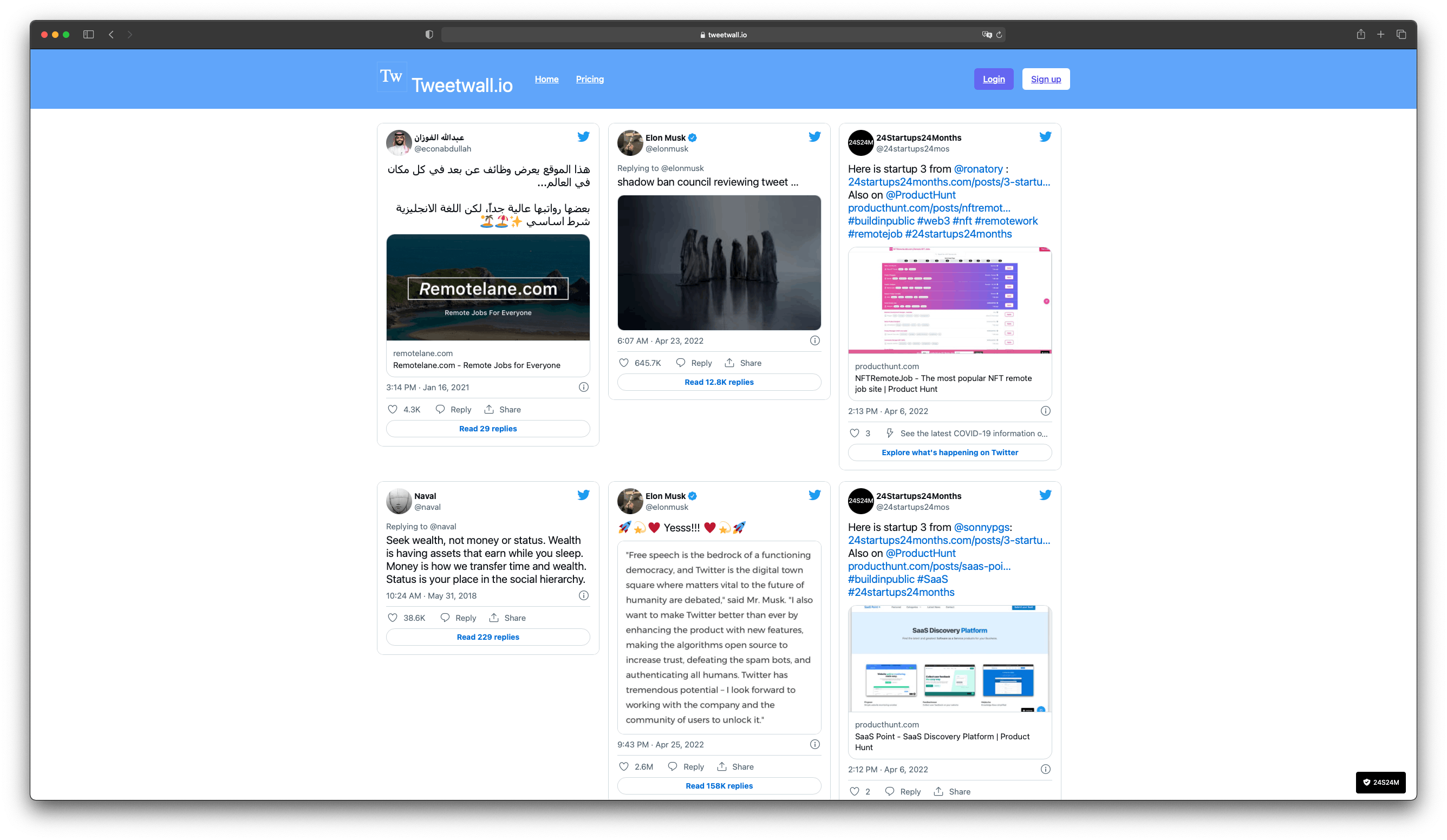 Tweetwall media 1