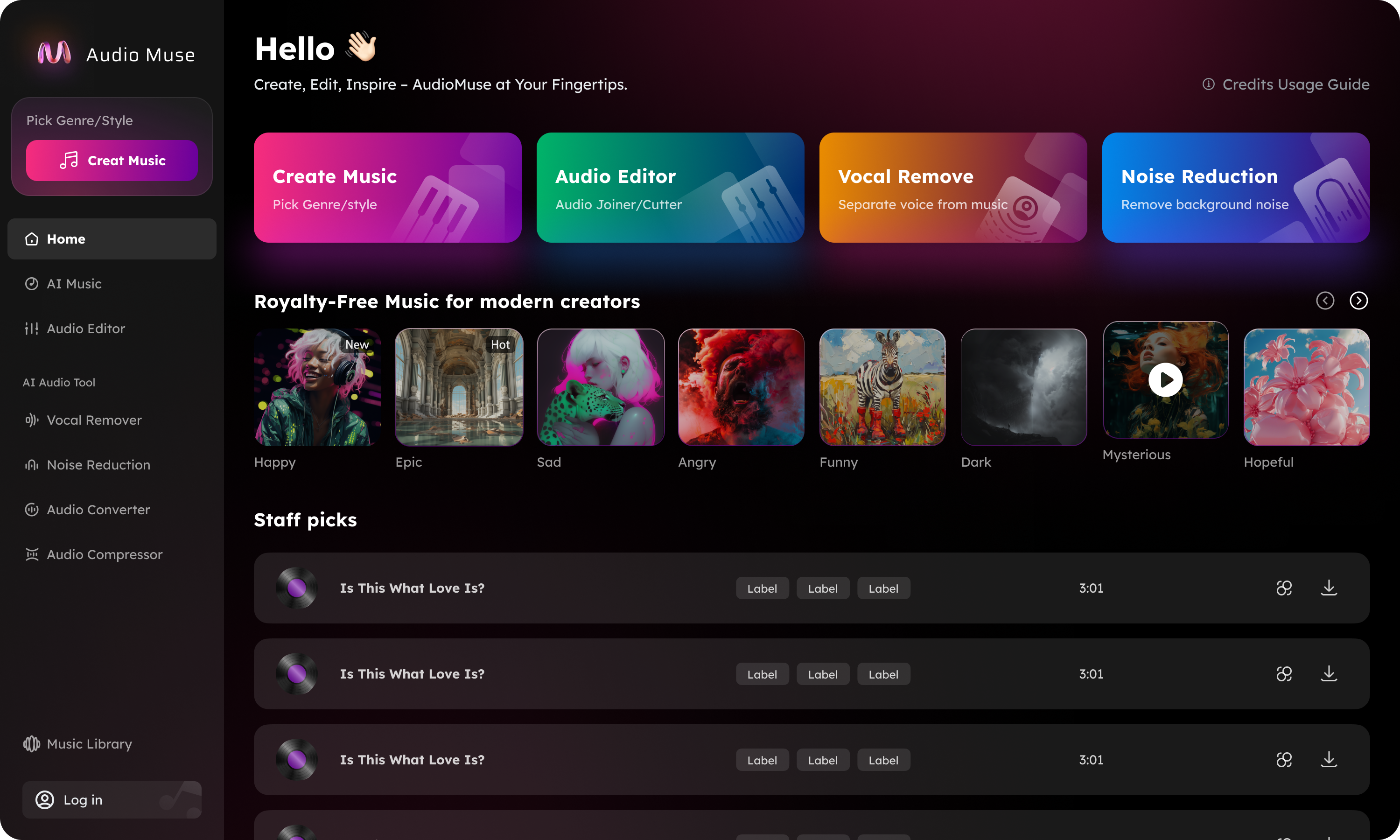 Audiomus - Audiotools online media 1