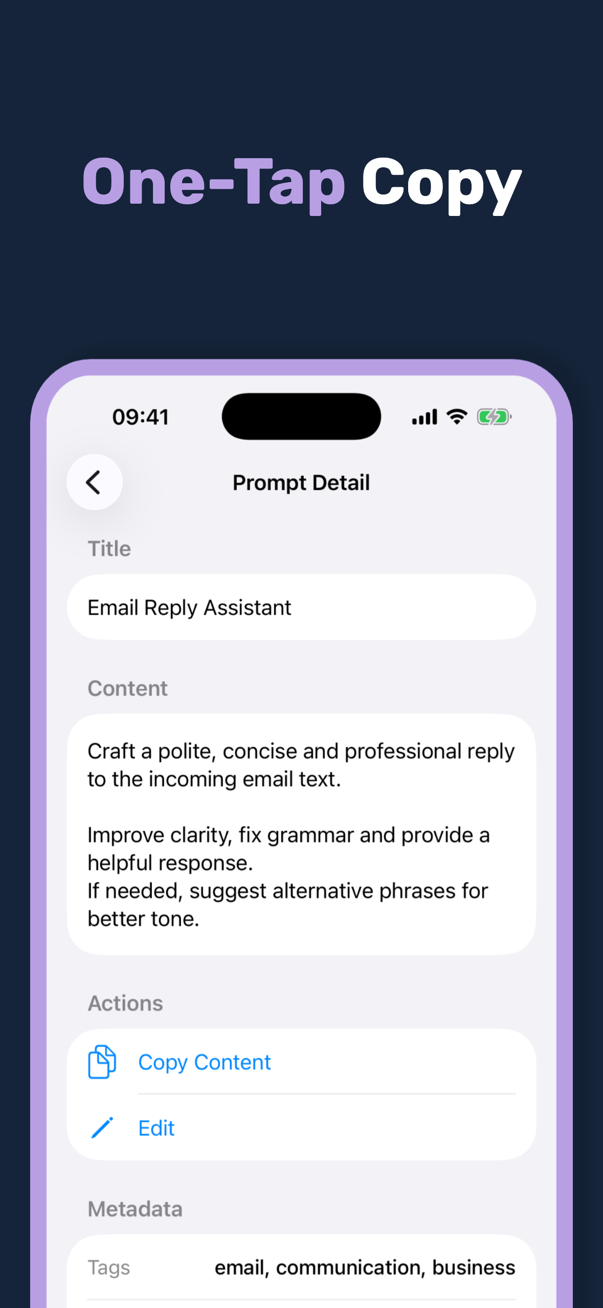 PromptWallet gallery image