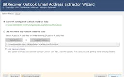 Outlook Email Address Extractor Wizard  media 3