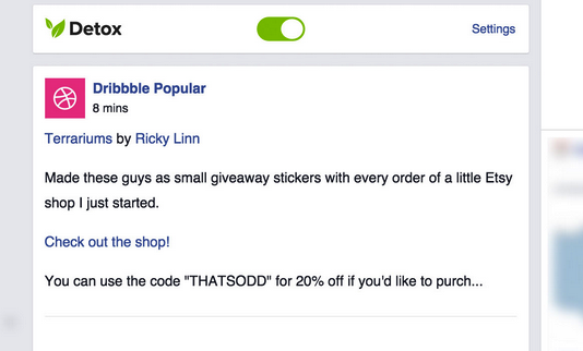 Detox for Facebook gallery image