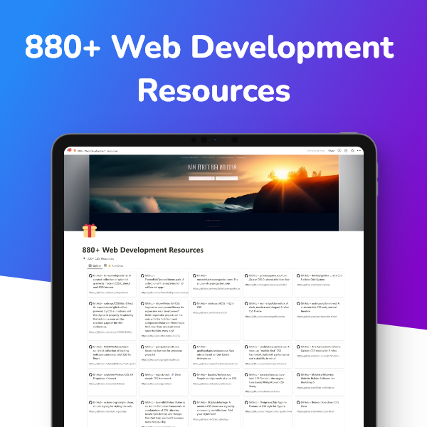 880 Web开发资源