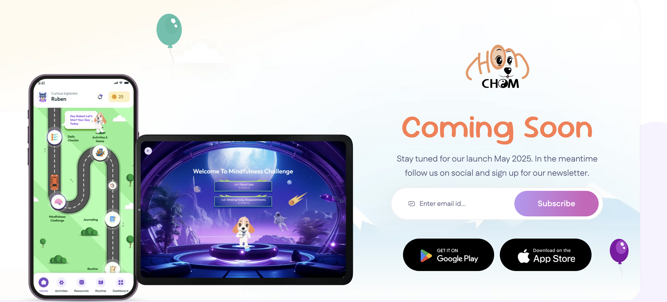 Bellissimo - Chomchom: giochi interattivi per bambini con ADHD e ansia. media 3