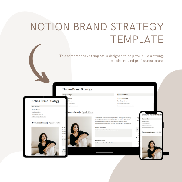 Brand Strategy Notion Template