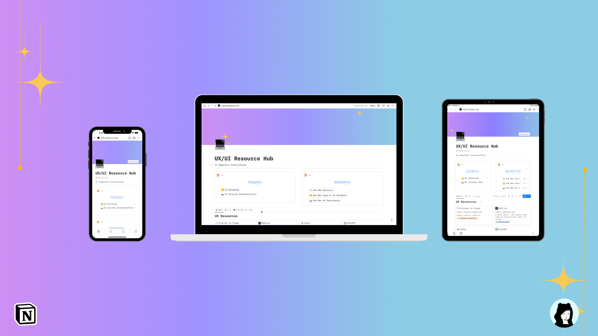 وسائط UX/UI Resource Hub - تتبع موارد UX والملاحظات ورحلة UX 4