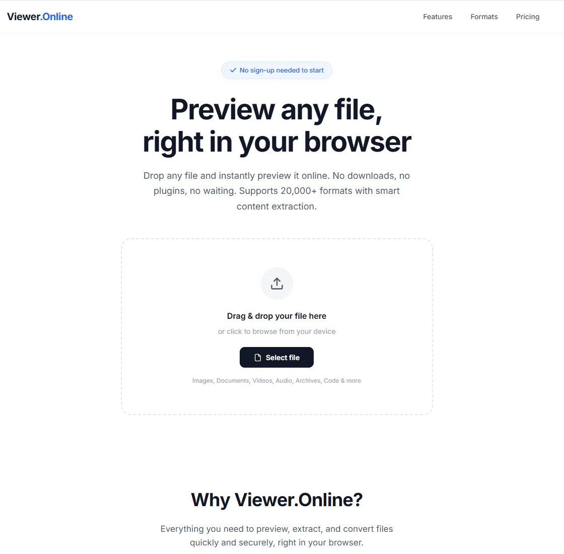 Viewer.Online — Preview Any File gallery image