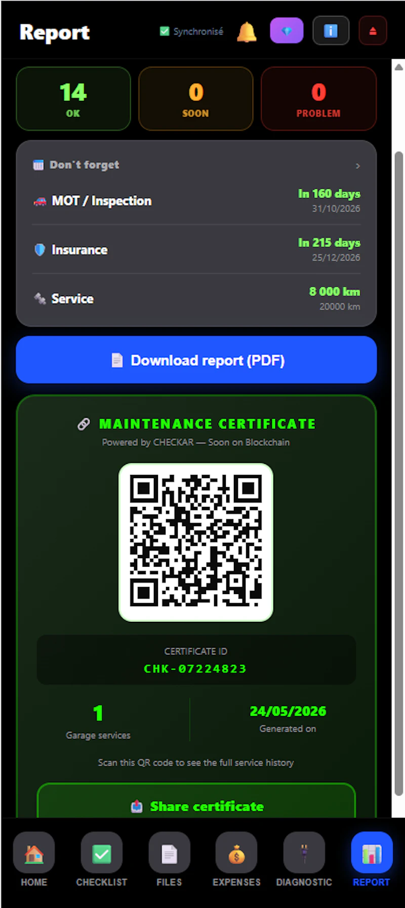 CHECKAR screenshot 10
