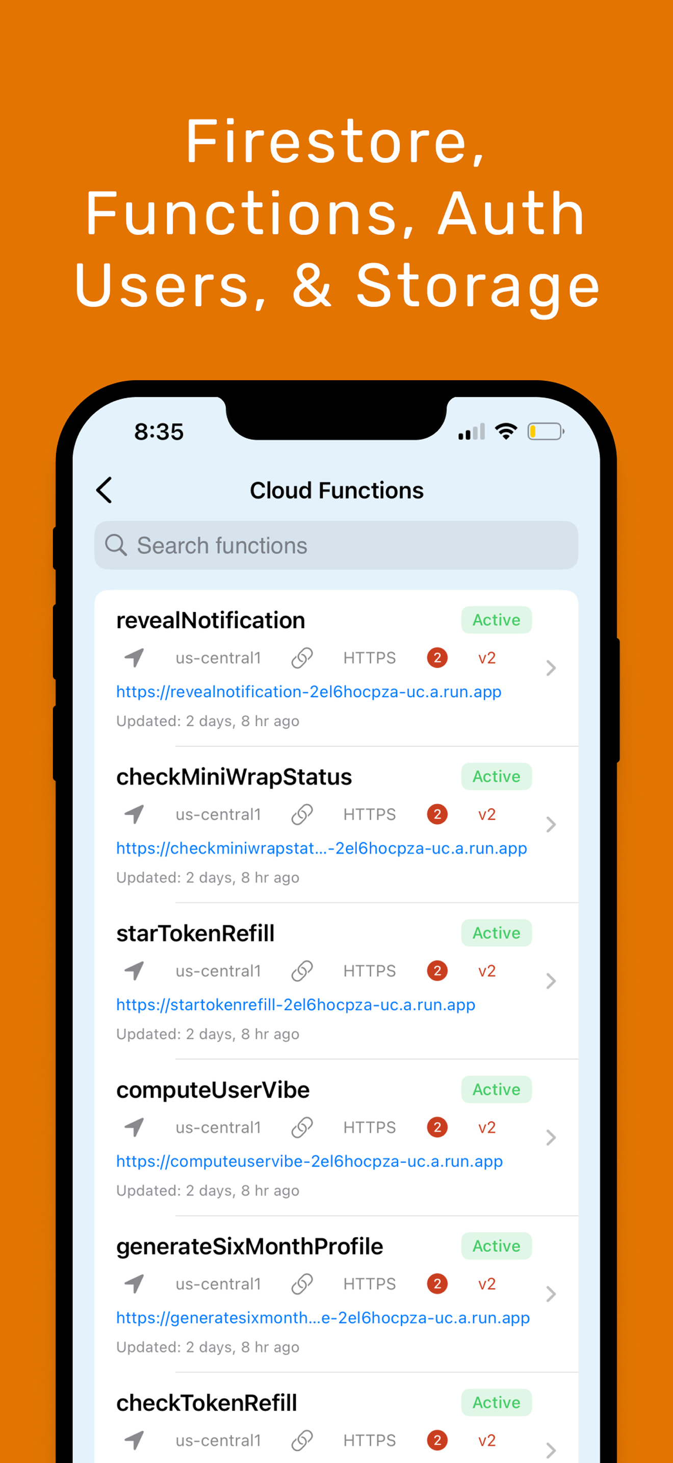 Firelog (Firebase Mobile) gallery image