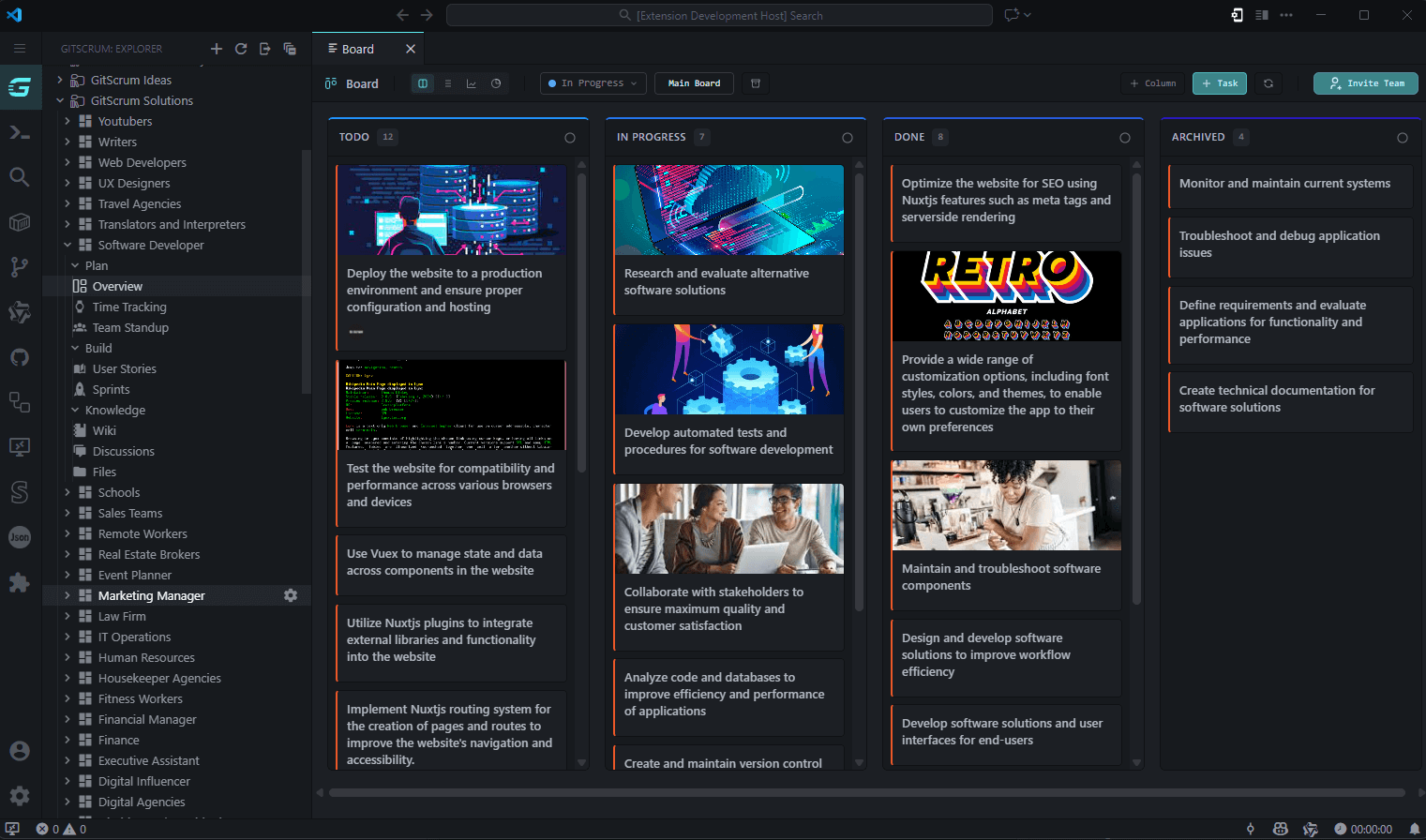 GitScrum Studio for IDE gallery image