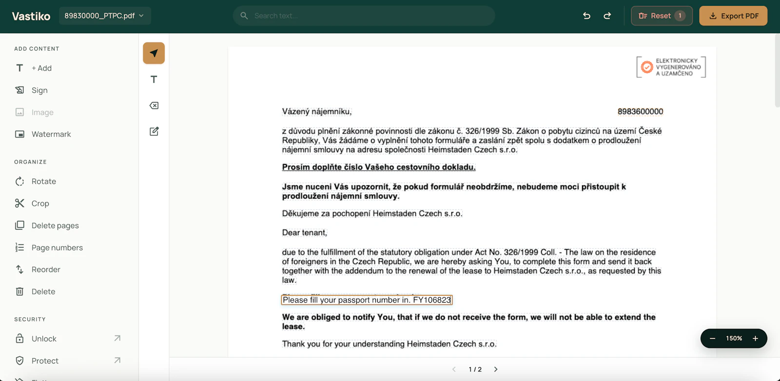 Vastiko screenshot 3