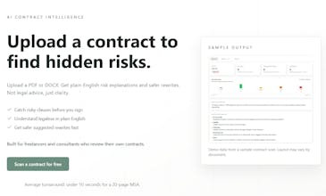 ClearSigna - AI Contract Analysis gallery image