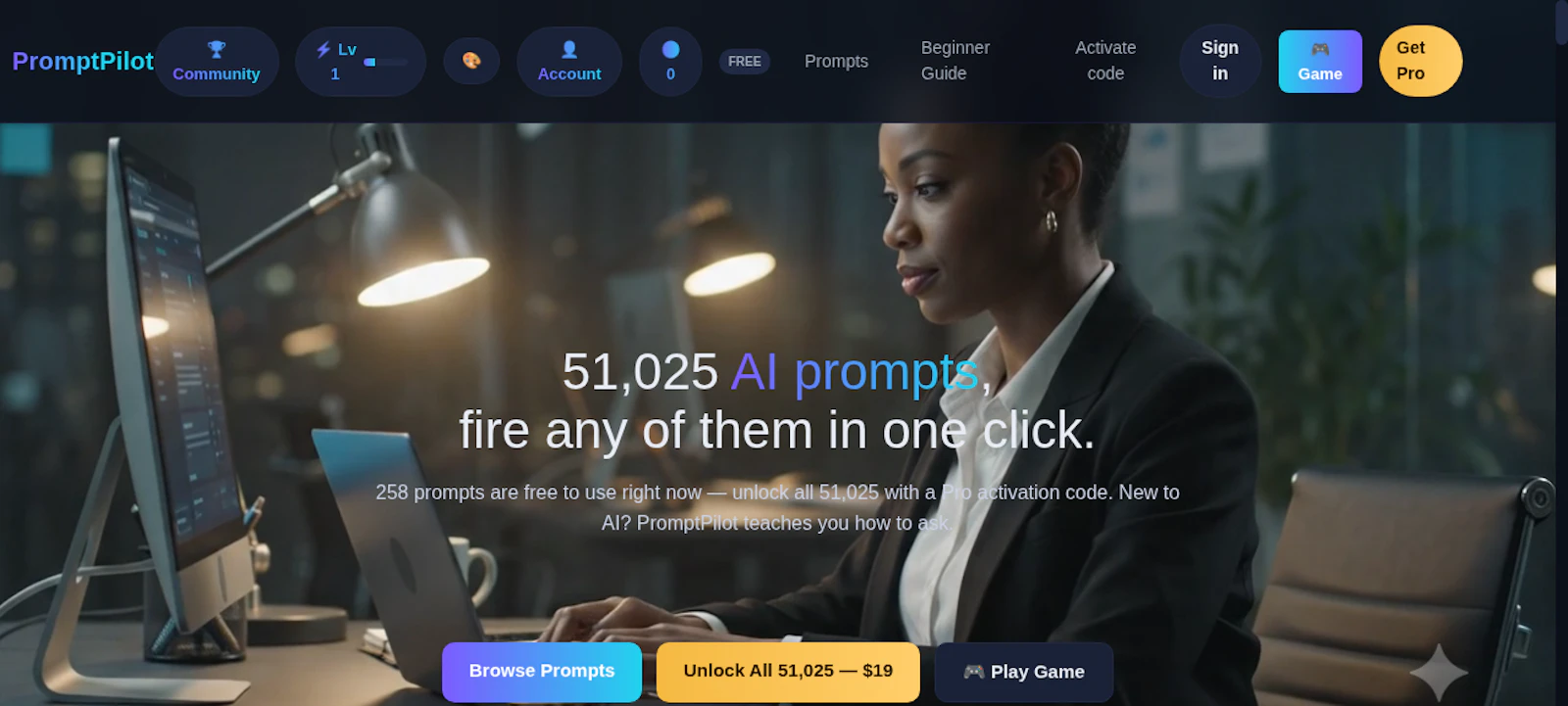 PromptPilot screenshot 1