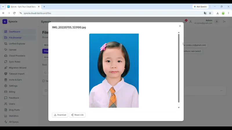 Syncrix screenshot 1 (video preview)