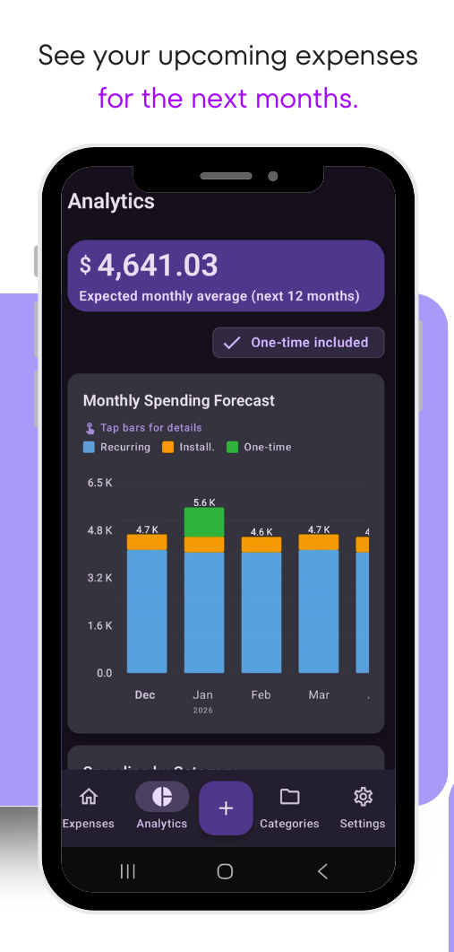 Billy Expense Tracker gallery image