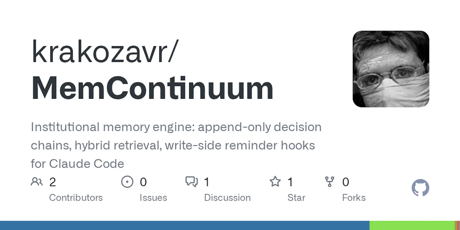MemContinuum — memory for Claude Code screenshot 1