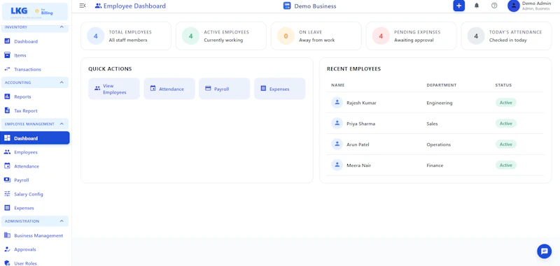 LKG for Billing screenshot 24