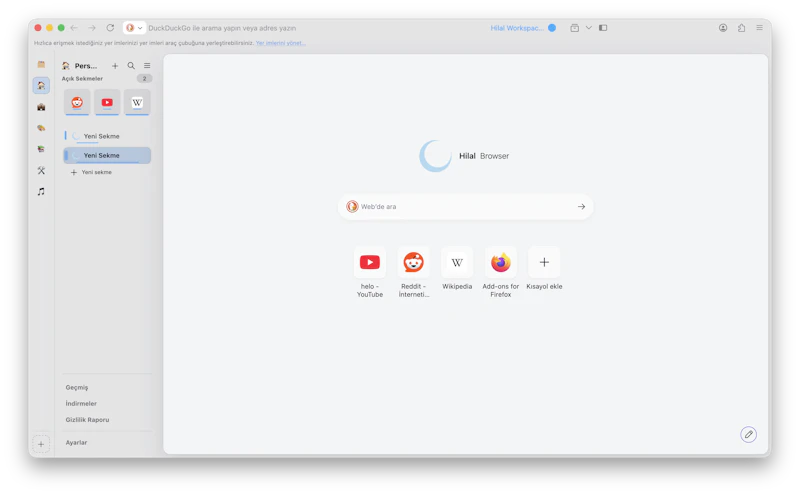 Hilal Browser screenshot 7