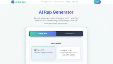 AIRapGen - AI Rap Generator gallery image