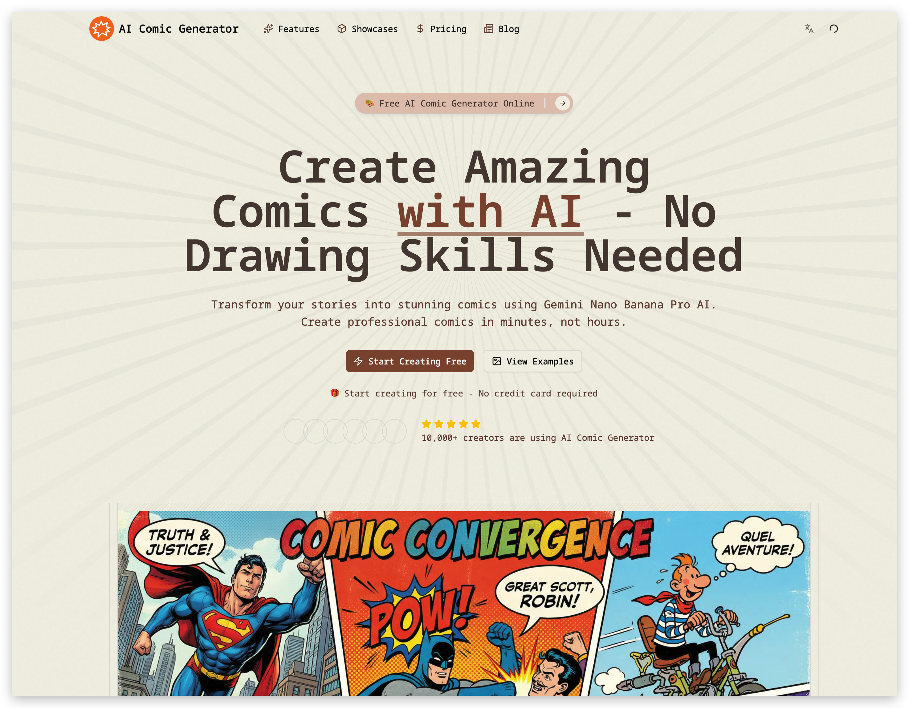 AI Comic Generator gallery image