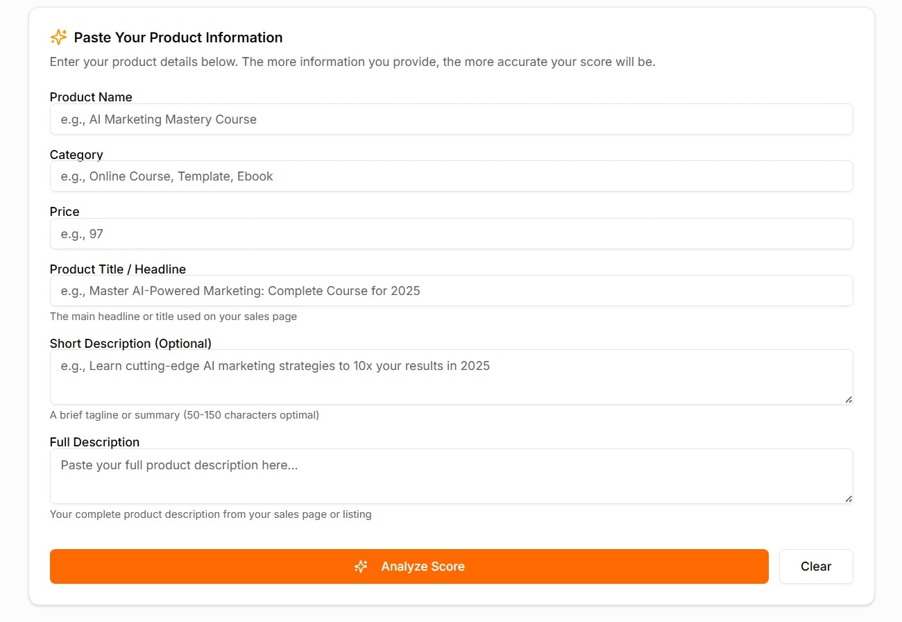 AEO Optimizer - Screenshot 3 showing product features and functionality
