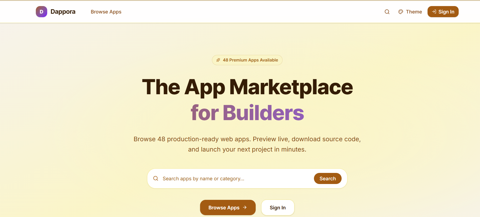 Dappora -48 Full-Stack SaaS Apps gallery image