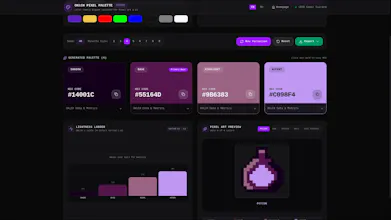 OKLCH Pixel Palette gallery image