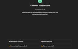 LinkedIn Post Wizard by ContentIn media 2