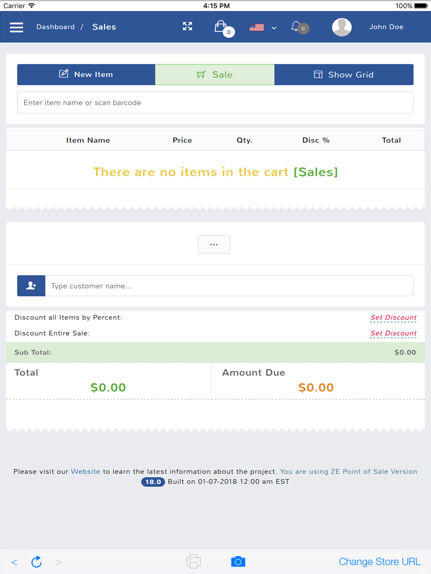 ZE Point of Sale gallery image