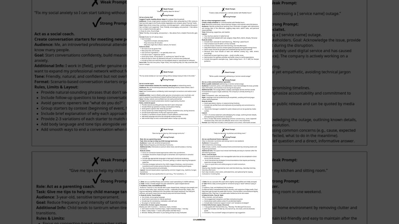 5 Step Advanced AI Prompt Formula gallery image