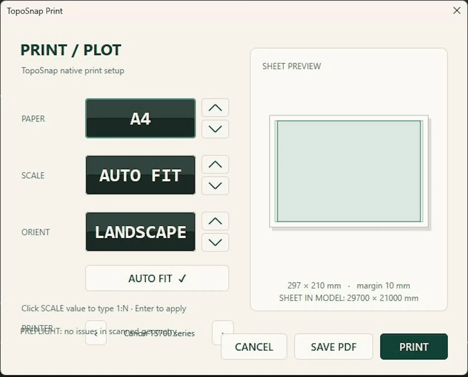TopoSnap-Fast, comfortable CAD screenshot 4