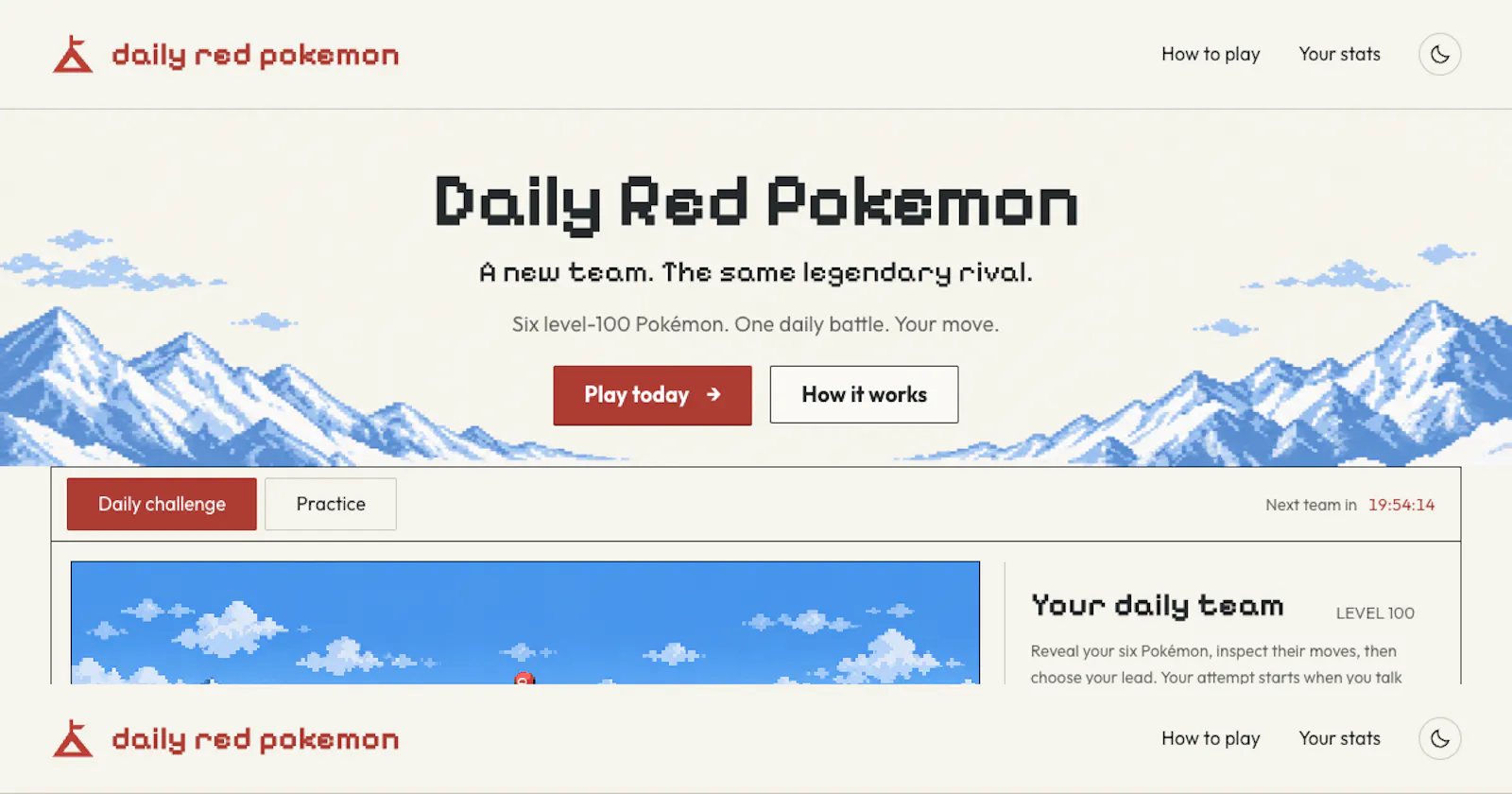 daily red pokemon screenshot 1