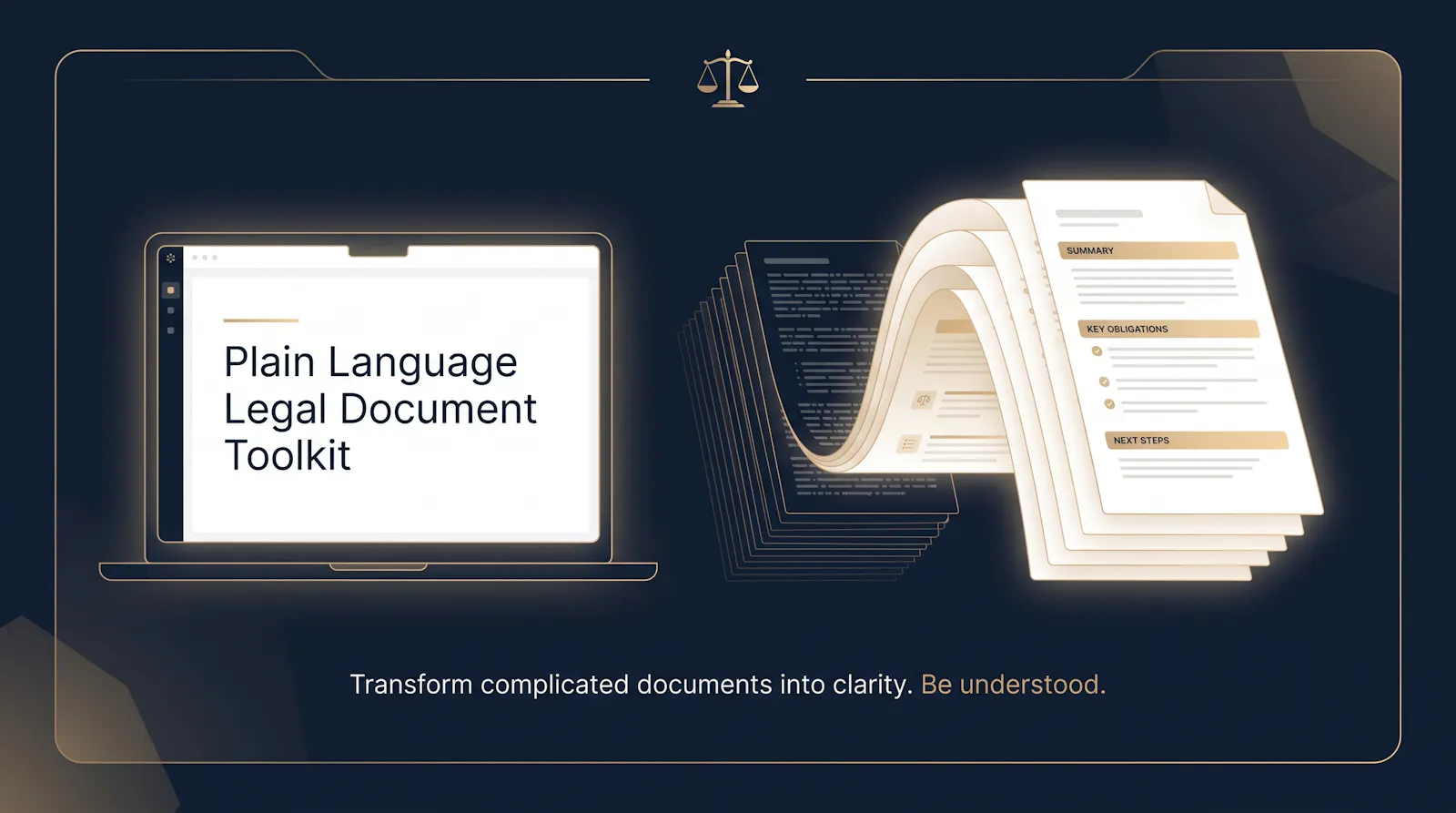 Plain-Language Legal Document Toolkit  screenshot 2
