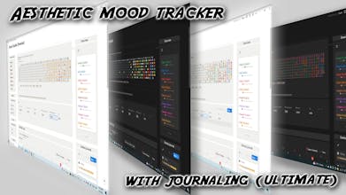 Aesthetic Mood Tracker with Journaling gallery image