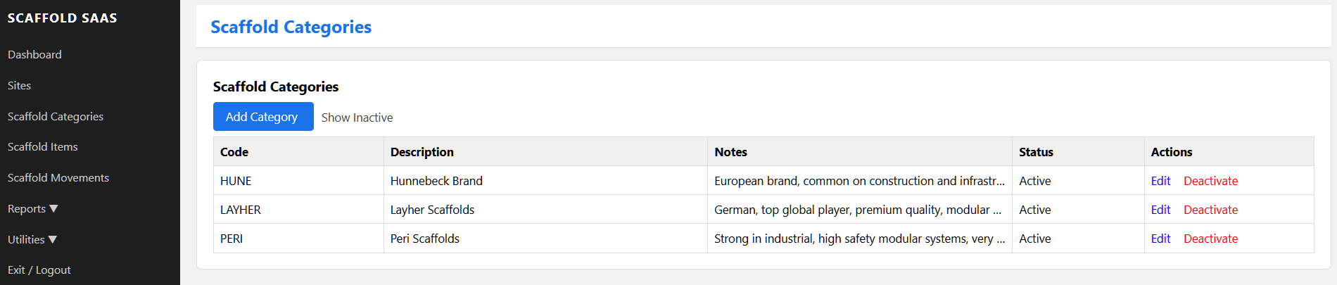 ScaffMS - Screenshot 3 showing product features and functionality