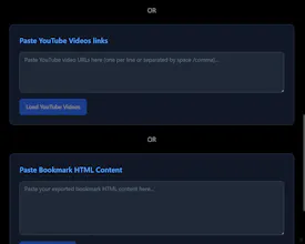 YouTube Playlists generator gallery image