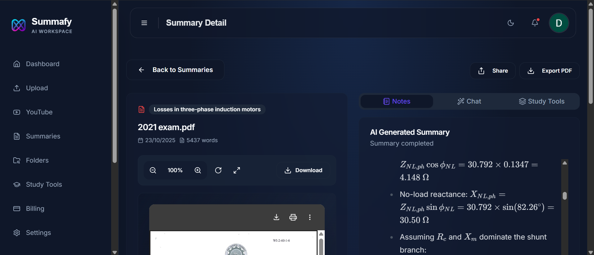 Summafy.io gallery image