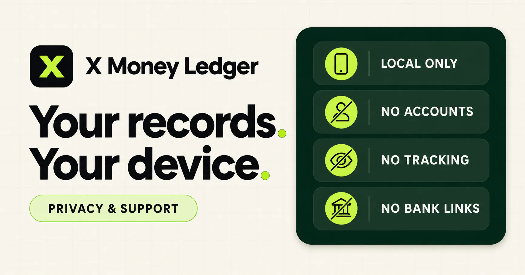 X Money: Expense Tracker gallery image