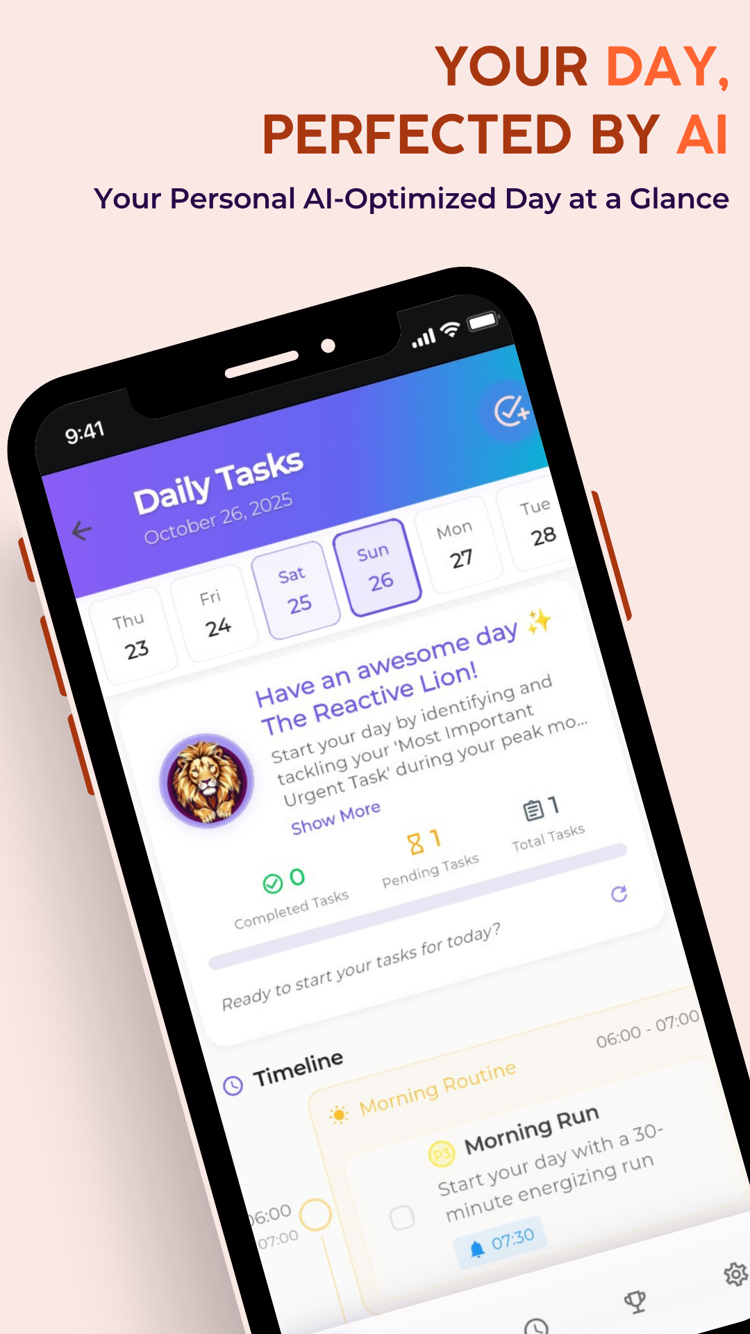 ChronoPlan - Main product screenshot demonstrating key features and user interface