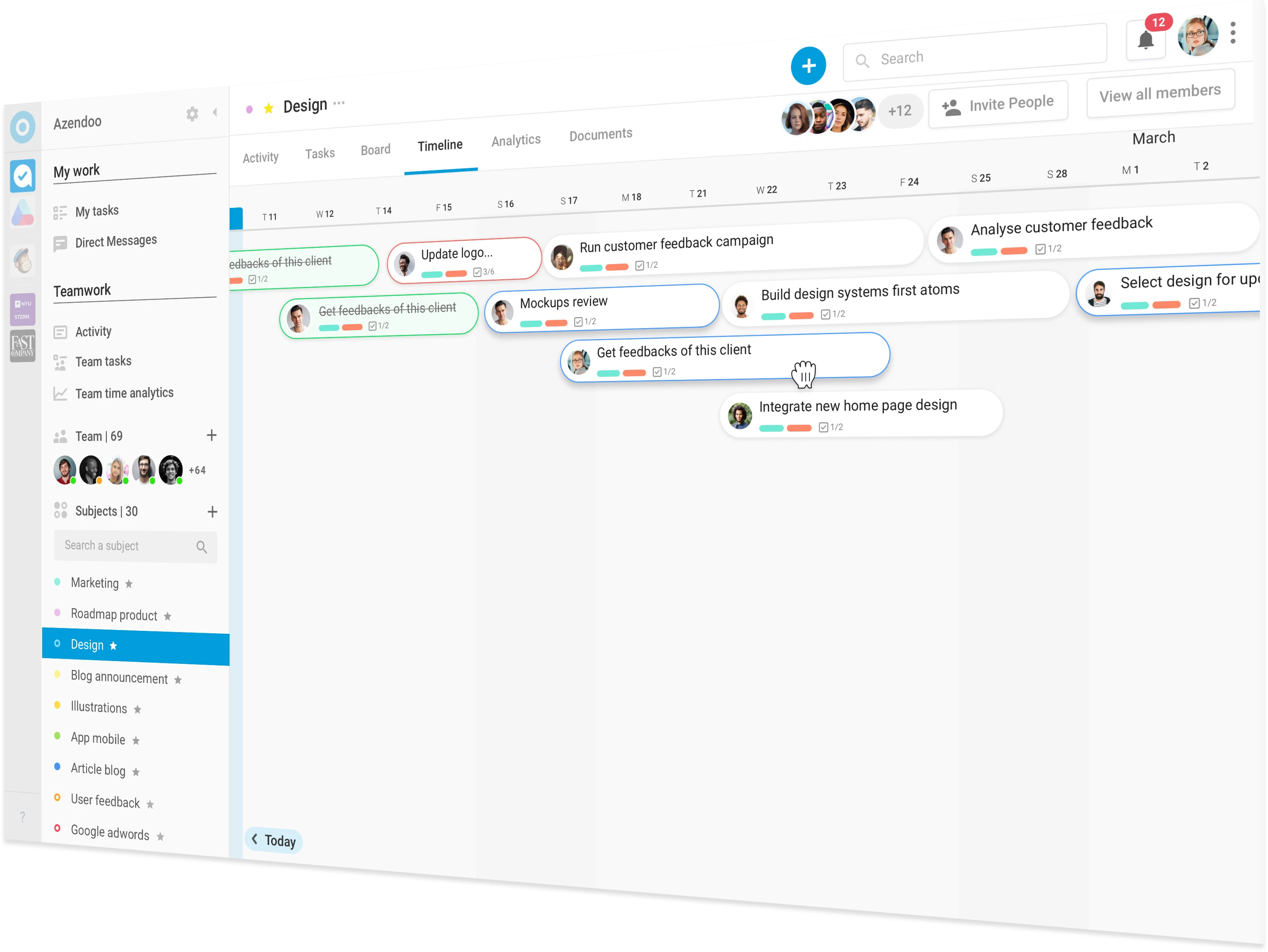 Azendoo Task Boards Image