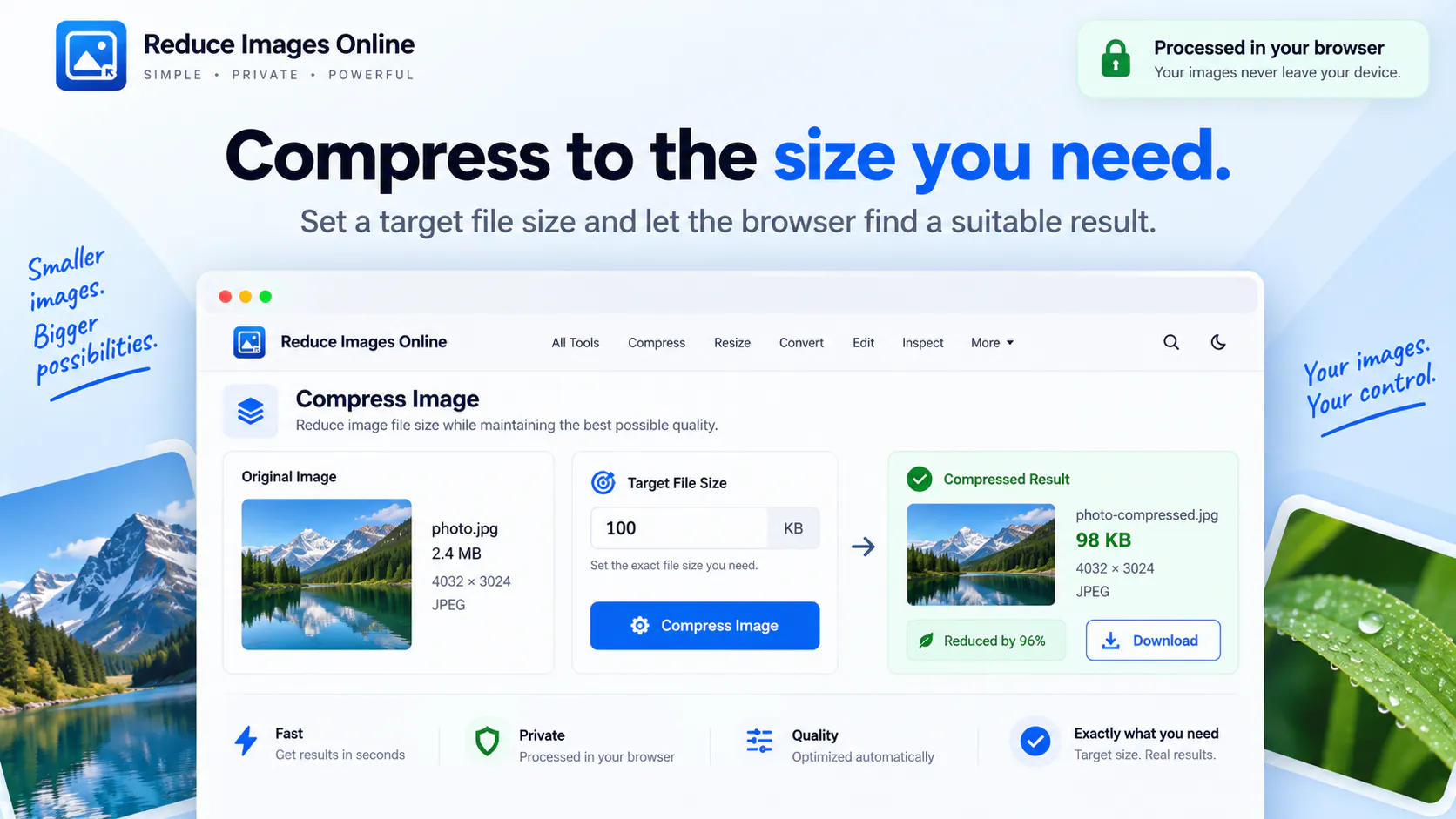 Reduce Images Online gallery image