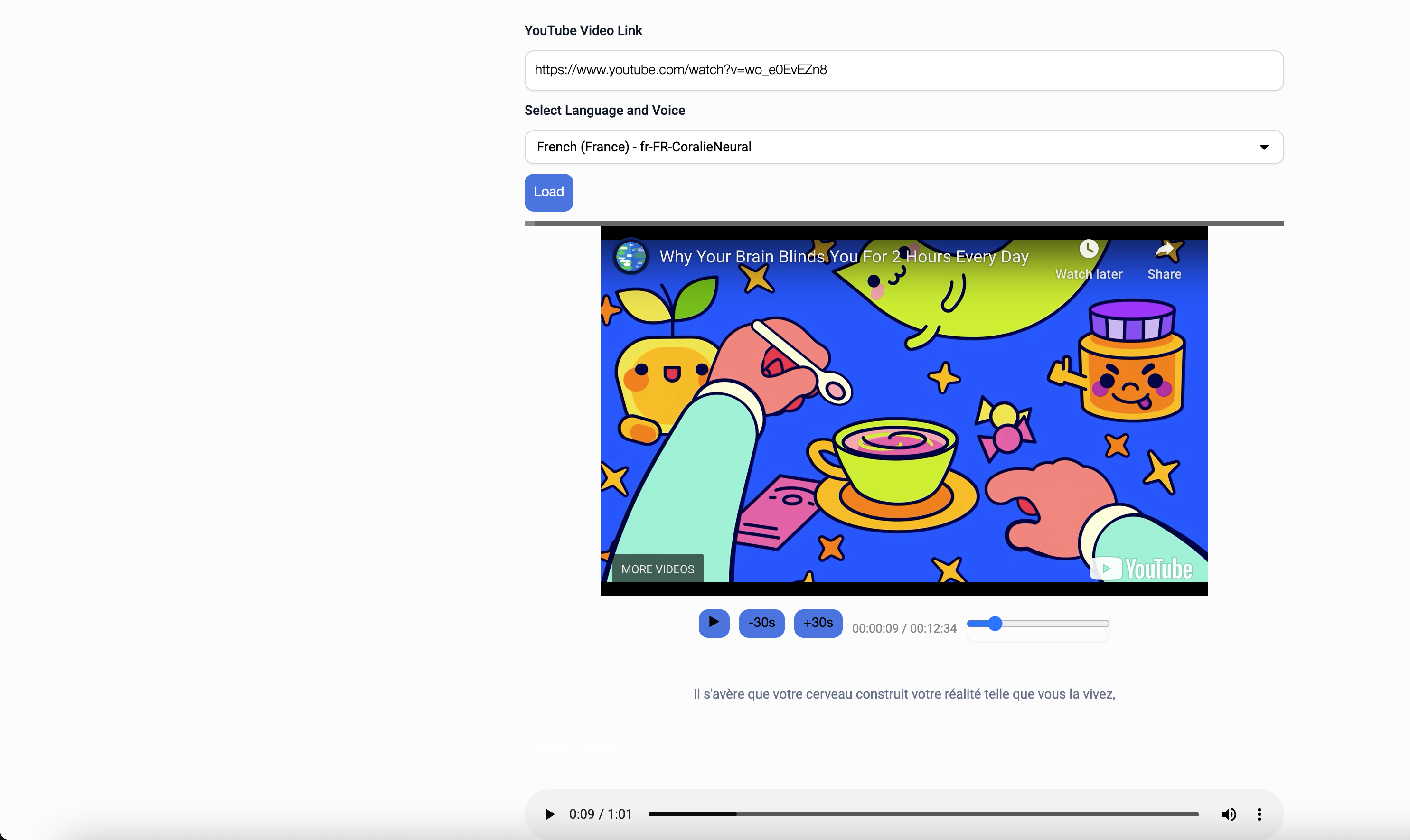 vdspeak - Translate videos with AI gallery image