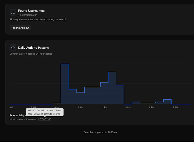 GitLeak screenshot 3