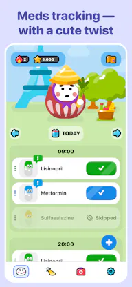 Pill Buddy: Cute meds tracker, reminders