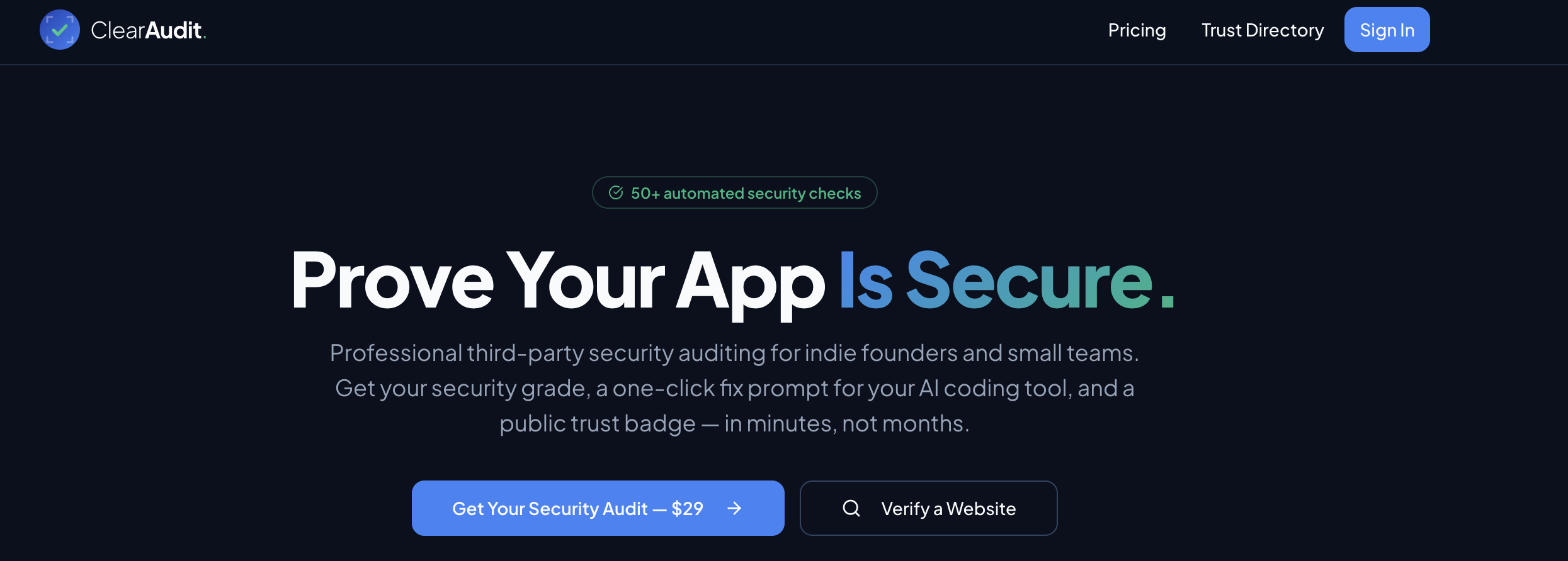 ClearAudit gallery image