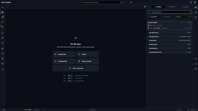 Flame IDE screenshot 5