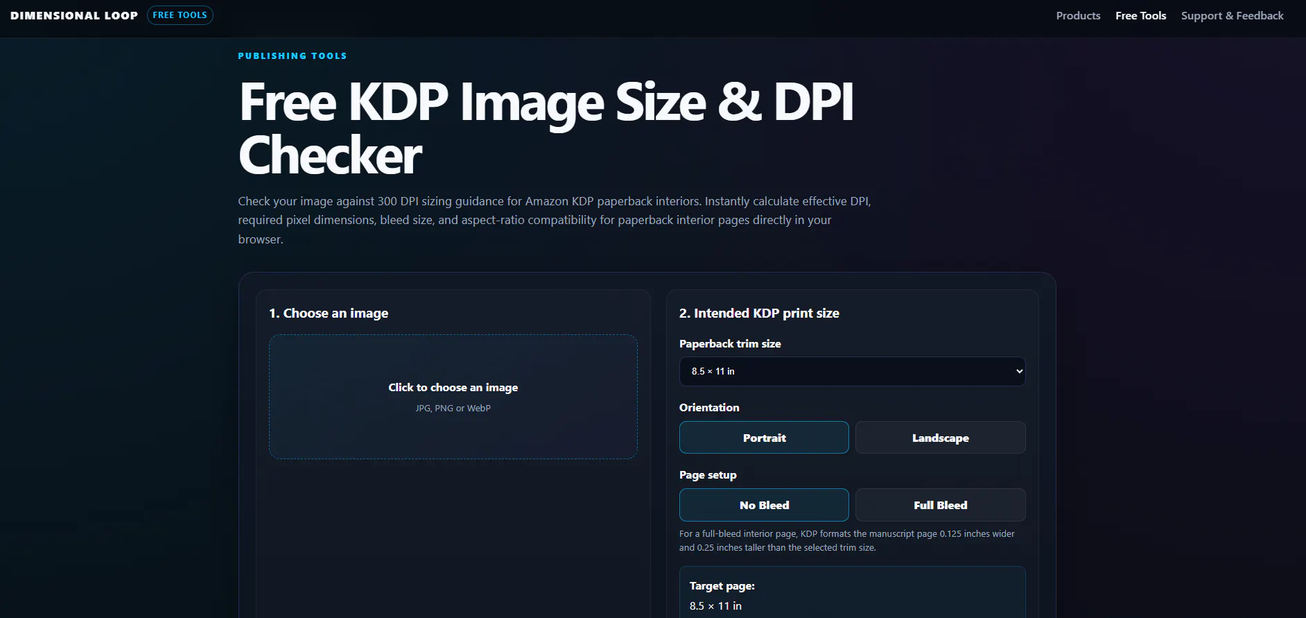 300 DPI Pixel Calculator gallery image