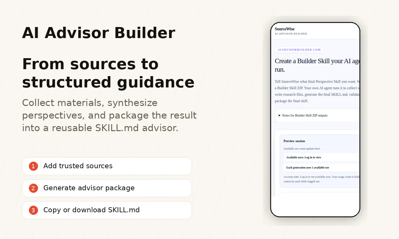 AI Advisor Builder gallery image