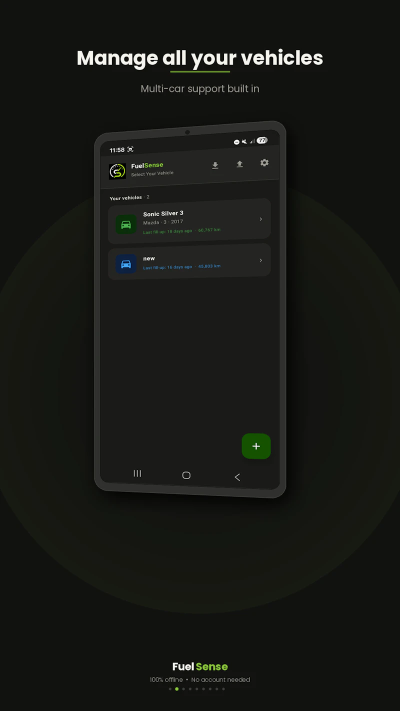 FuelSense screenshot 2